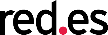 Logo de red.es, entidad pública española que promueve la transformación digital y el desarrollo de internet en España.