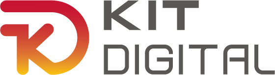 Logotipo de Kit Digital, que representa soluciones tecnológicas para la transformación digital de empresas en España.